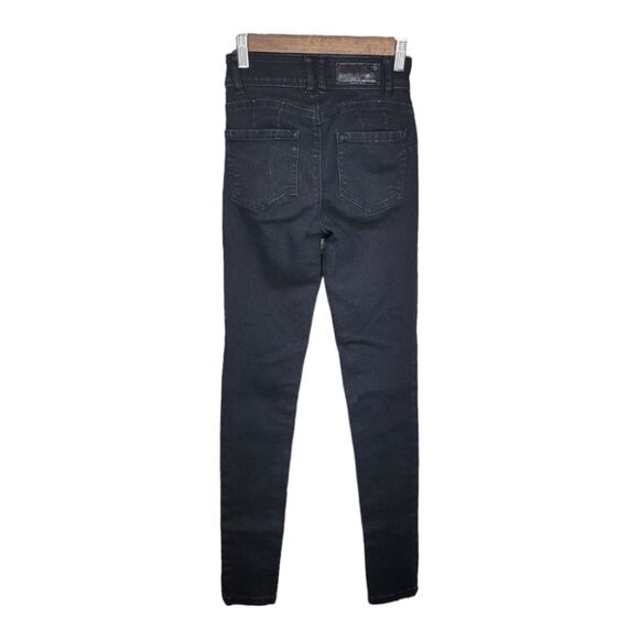 Monkey Ride Jeans Womens Black Skinny Jeans Size 0/24 - Picture 2 of 11